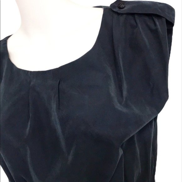 POETRY Navy Elastic Waist Mini Dress - Picture 6 of 8